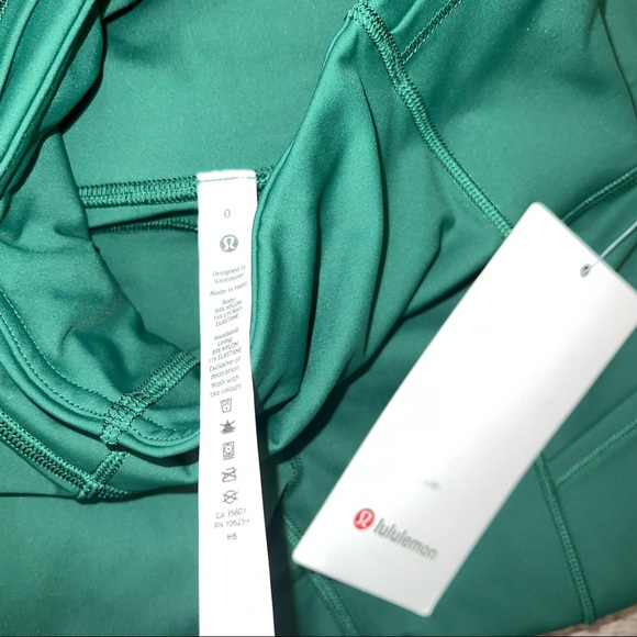 Lululemon Fast and Free High-Rise Tight 25" evergreen EVRG 0 - Picture 5 of 12